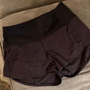 lululemon athletica Black Athletic Shorts